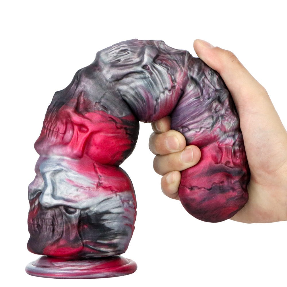 Tapón anal con forma de calavera y cabeza de calabaza para Halloween