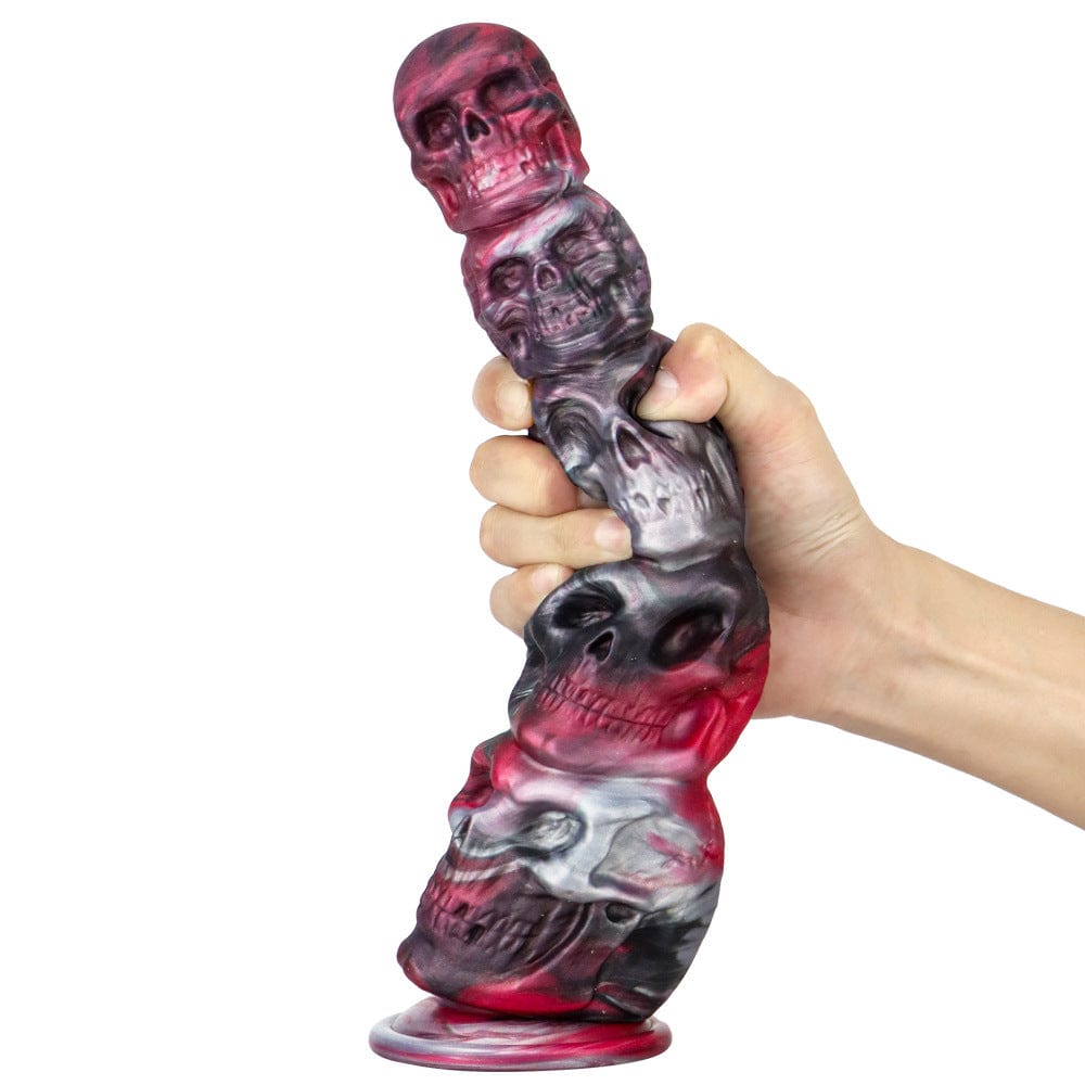 Tapón anal con forma de calavera y cabeza de calabaza para Halloween