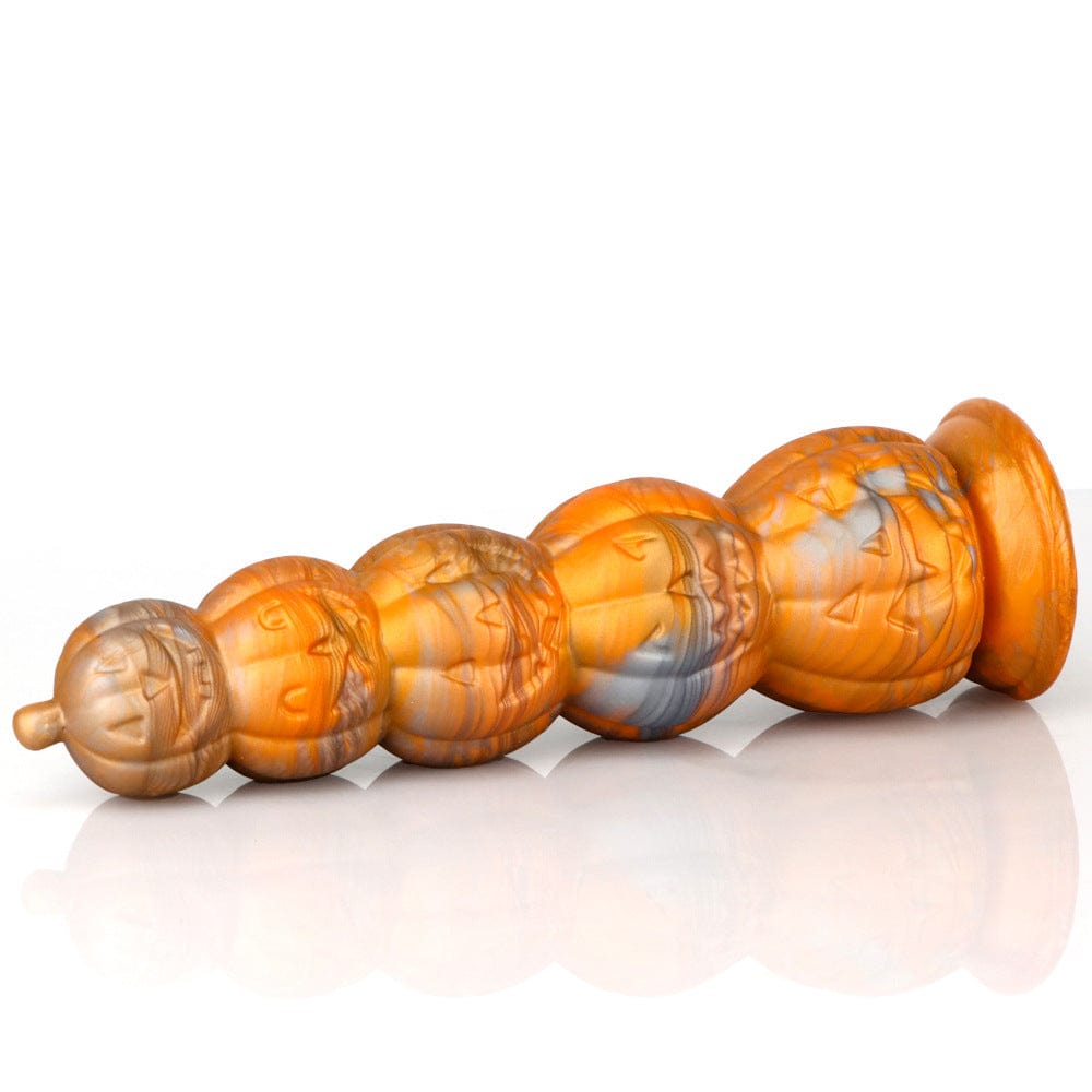 Tapón anal con forma de calavera y cabeza de calabaza para Halloween