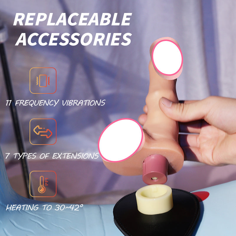 Máquina consolador inflable con forma de ciervo