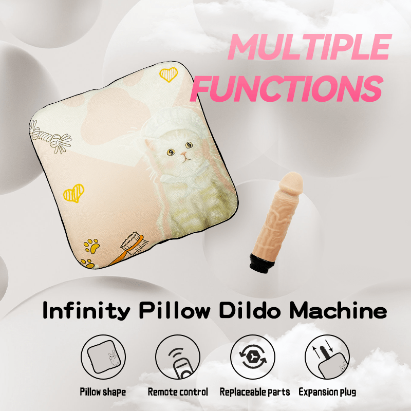 Senfina Kuseno Dildo Teleregilo Seksomaŝino Kun 1 * Dildo 1 * Teleregilo