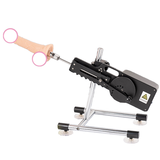 Máquina sexual con control remoto por aplicación con consolador realista y ventosa