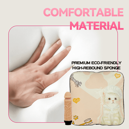 Máquina sexual con control remoto y consolador Infinity Pillow con 1 consolador y 1 control remoto