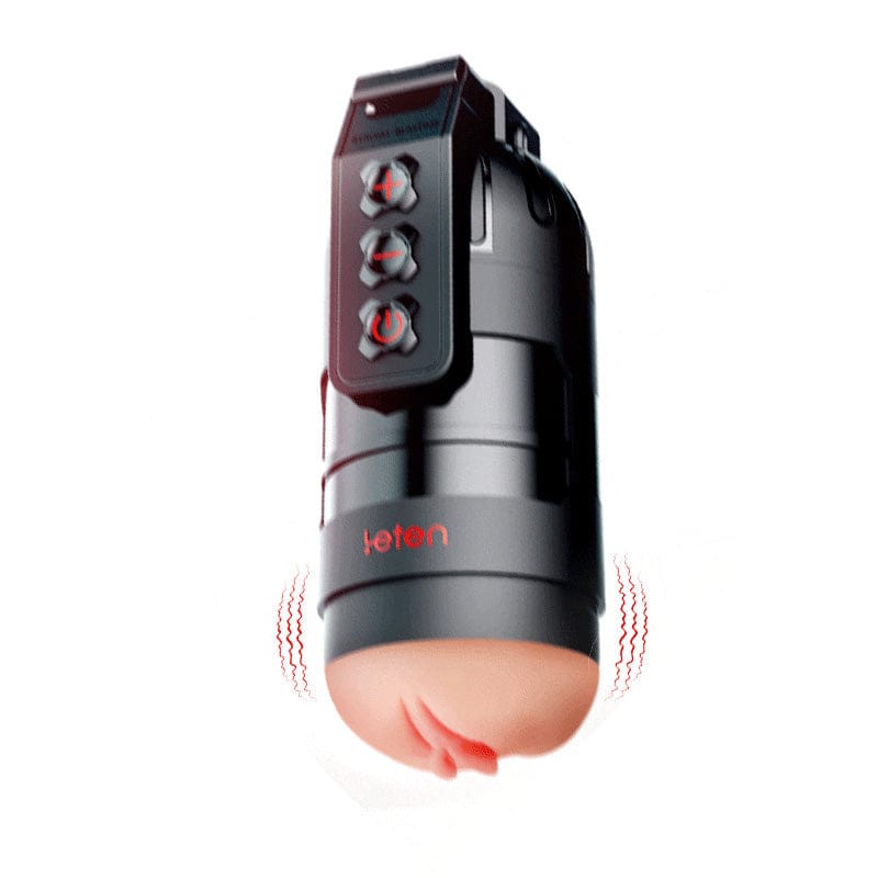 Dispositivo de masturbación masculina con descarga eléctrica de granada y control remoto mediante aplicación móvil