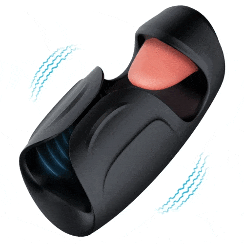 Explorer: Vibradores para pene masculinos 2 en 1 con vibración para lamer 