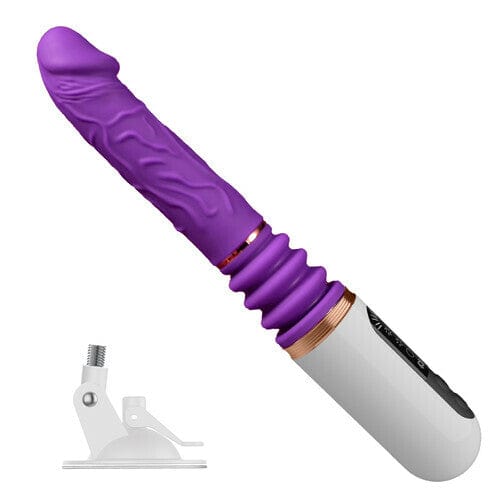 Máquina de consoladores con 5 protuberancias y 8 vibraciones con mango y ventosa
