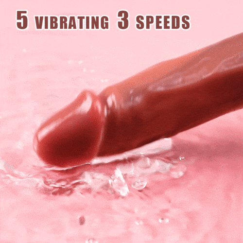 9.17In 5 Perloj Rotacianta Svingo 8 Vibranta Dildo teleregilo 
