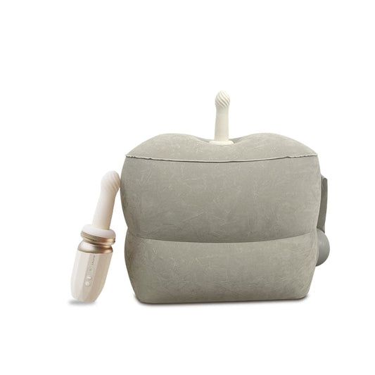 Máquina sexual con cañón de tutú y silla acolchada