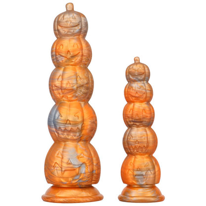 Tapón anal con forma de calavera y cabeza de calabaza para Halloween