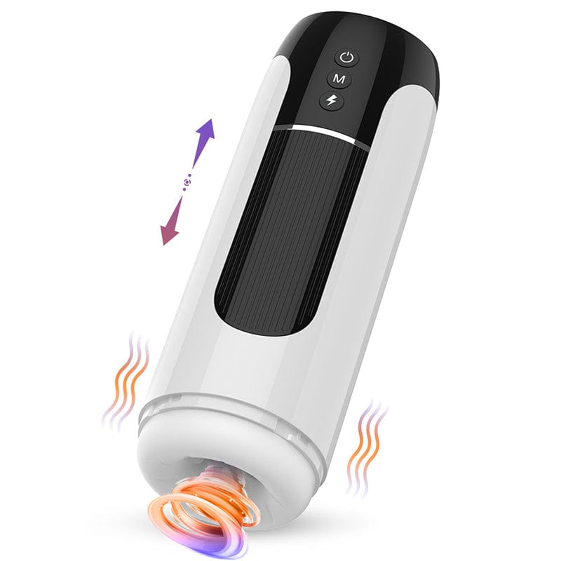Masturbador vibratorio telescópico masculino totalmente automático
