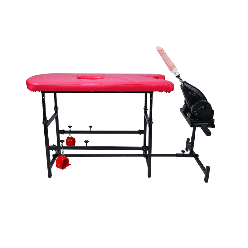 MizzZee 12-Frekvenca Dildo-Maŝino Seksa Seĝo-Aro