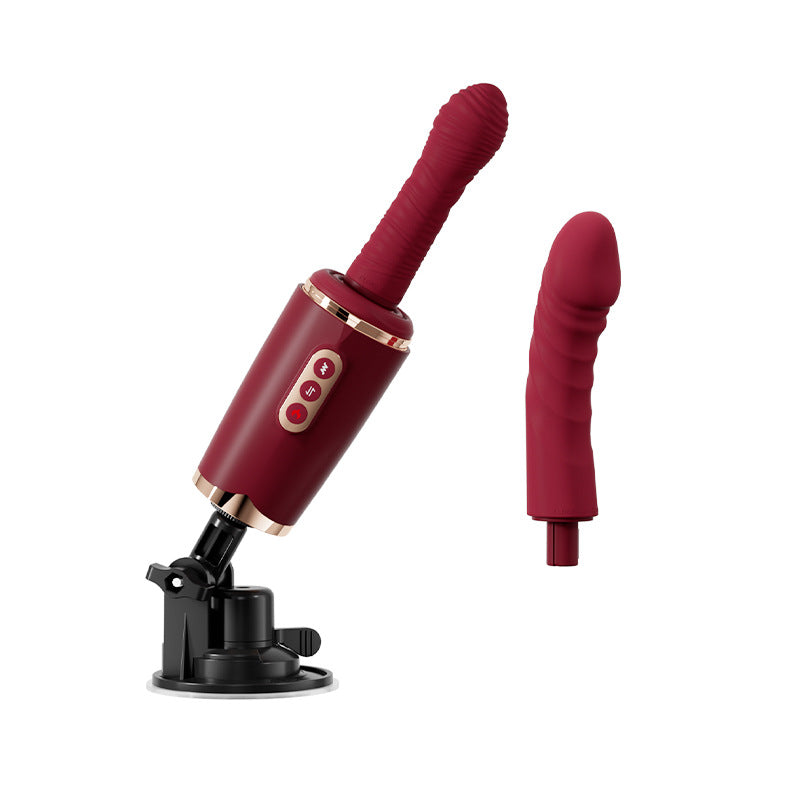 Máquina sexual vibradora con ventosa Honey 7 Thrusting Heating