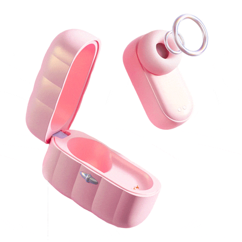 Masturbador femenino con forma de auricular 