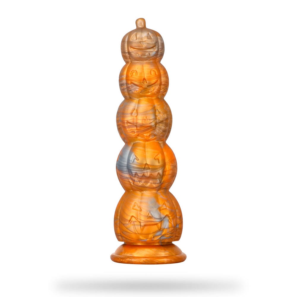 Tapón anal con forma de calavera y cabeza de calabaza para Halloween