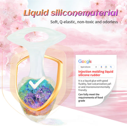 Diamond Crystal Rainbow Wearable Butt Plug Anal Sex Toy