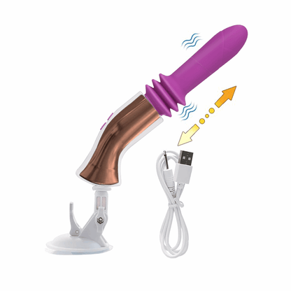 Masturbador automático con varita vibradora, juguete sexual para adultos 