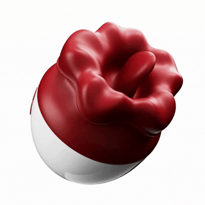 Upgraded 2-in-1 Rose Tongue Love Vibrator
