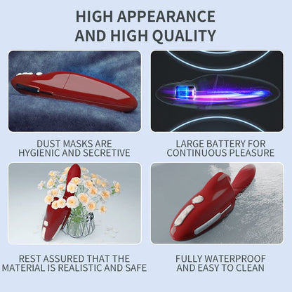 Ultimate Pleasure Experience: Warmth, Adjustable Speeds, Dual Stimulation, Powerful Vibrations, and Auto-Thrust Technology Device