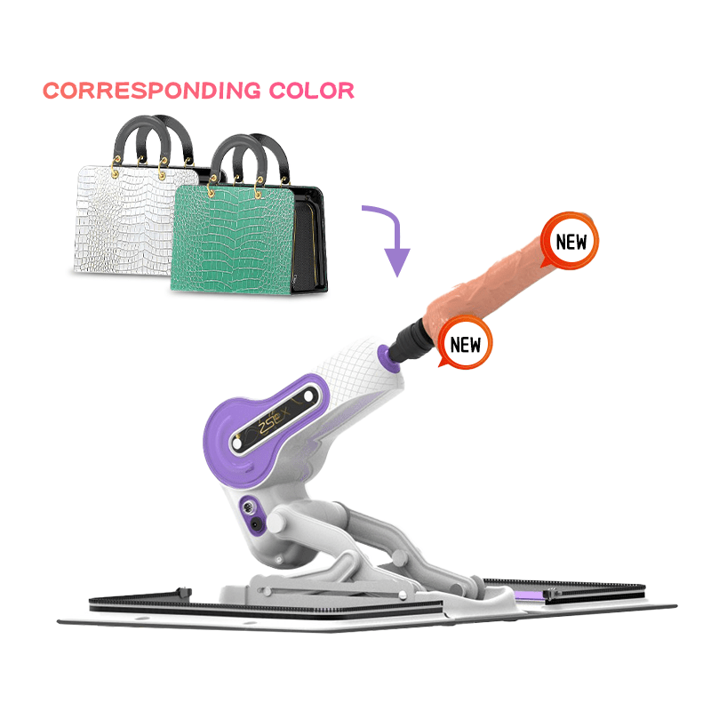 Máquina sexual con bolsa de cuero Zsex 2.0
