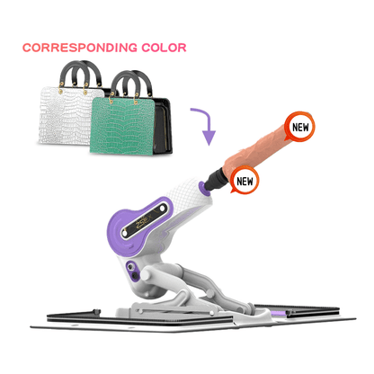 Máquina sexual con bolsa de cuero Zsex 2.0