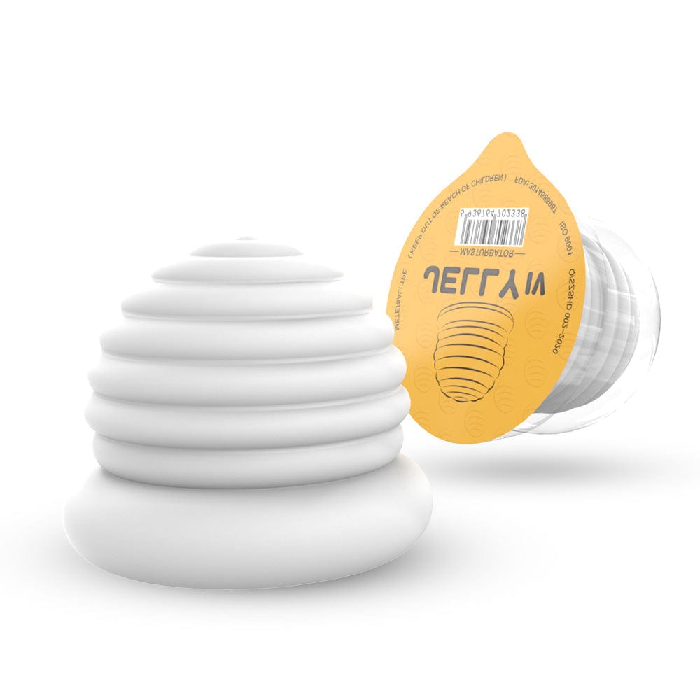 Masturbador masculino Jelly Soft para estimulación del glande 