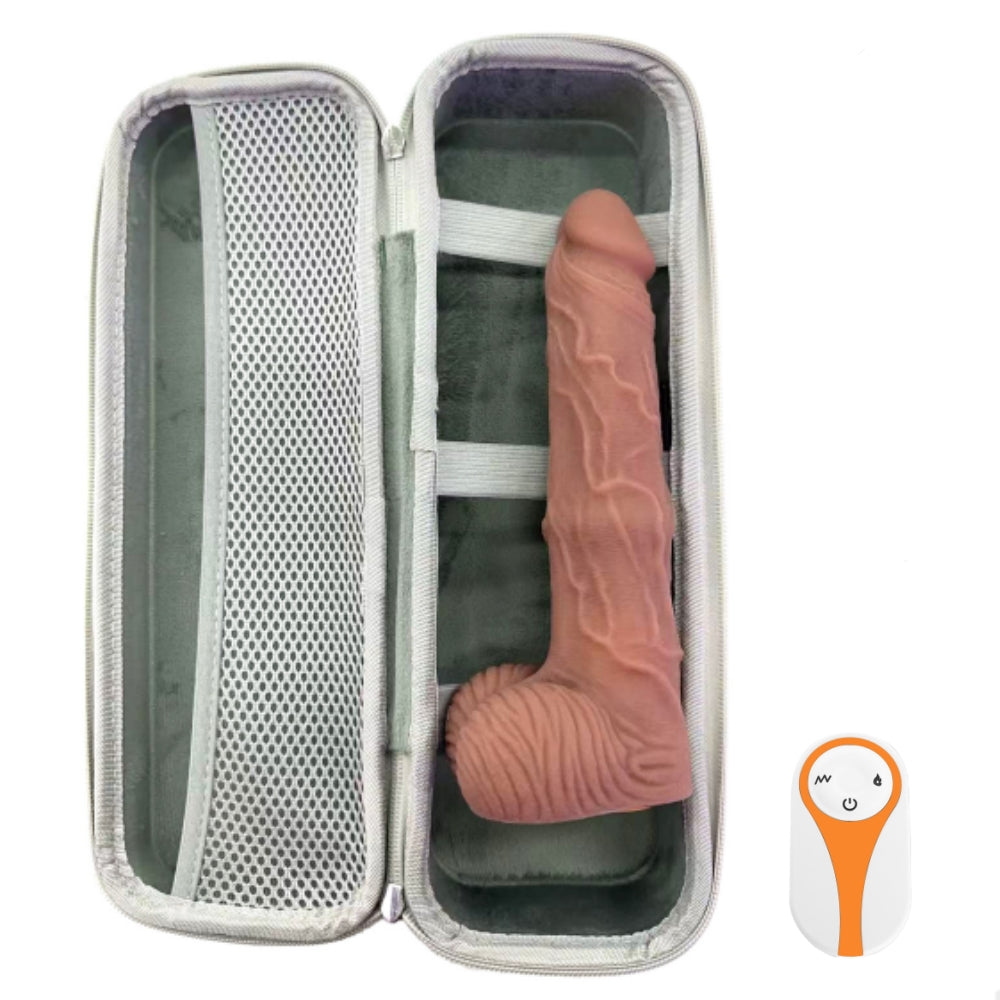 Máquina de consolador de empuje de peluche divertido mejorado, juguete sexual