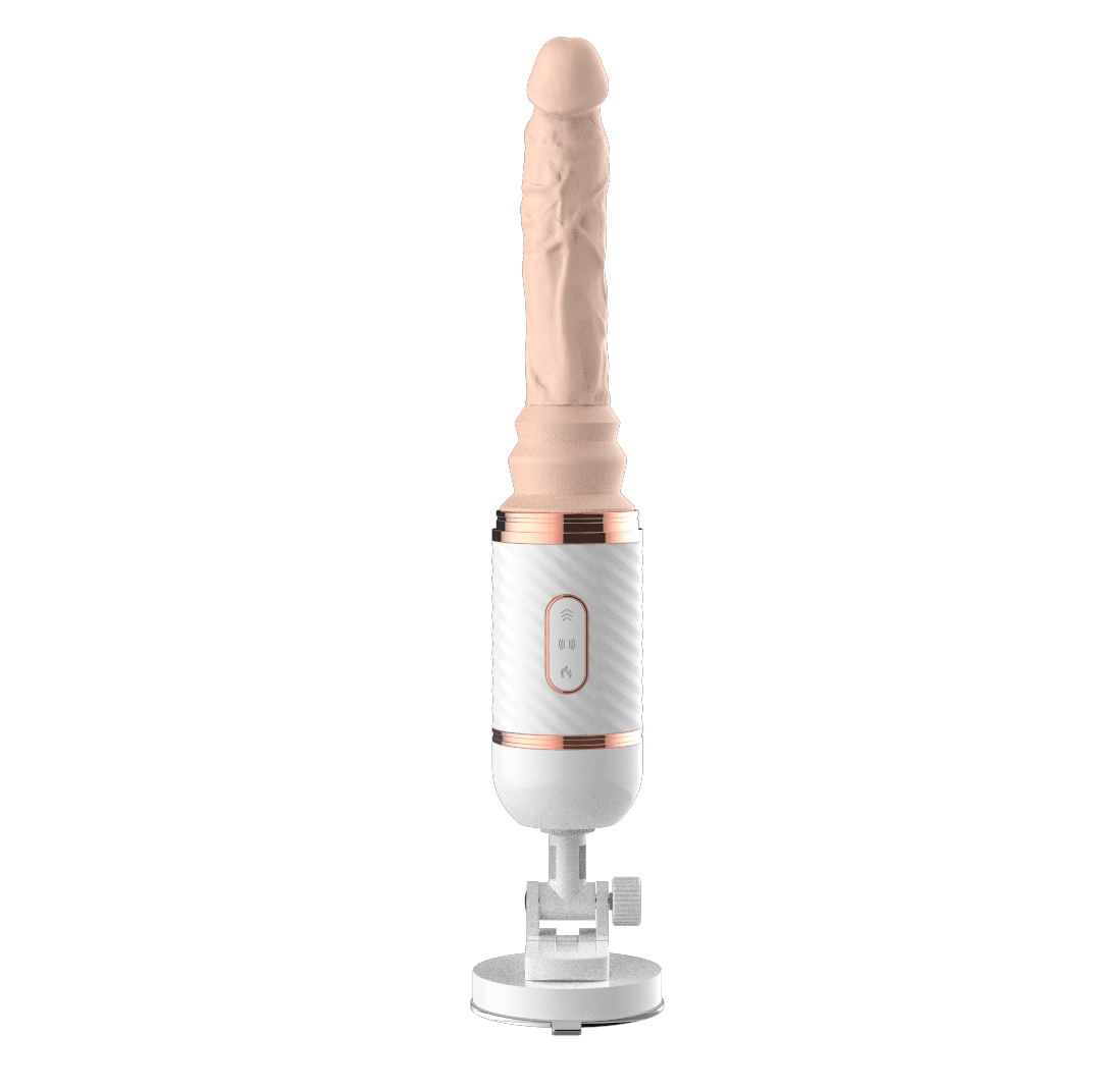 Consolador de empuje con control remoto, vibrador automático G-Sopt 
