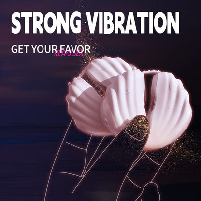 Roomfun Shell SM Electric Shock Nipple Clamp Vibration Massager With Remote Control
