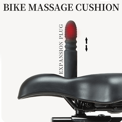 Consolador con almohadilla de masaje para bicicleta Helibo con control remoto