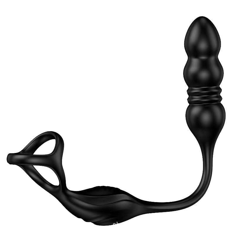 Tapón anal, anillo vibrador para el pene, bolas anales, masajeador de próstata, vibrador, juguetes anales