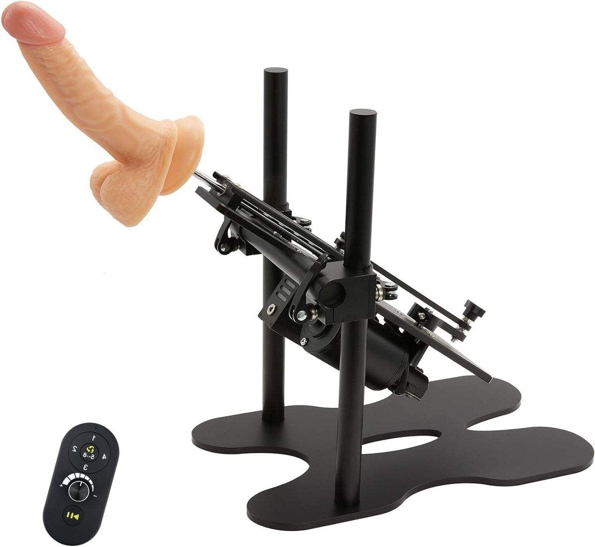 Automatic Sex Machine Gun Realistic Dildo 120W Powerful 360¡ã Adjustable with 1 Remote Control