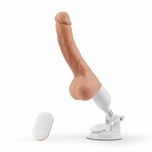 Pistola vibratoria telescópica automática Scimitar, simulación de masturbación femenina 