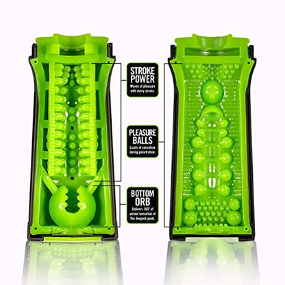 M2 Masturbator Cup - Multiple Pleasure Chambers for Powerful Sensations During Penetration