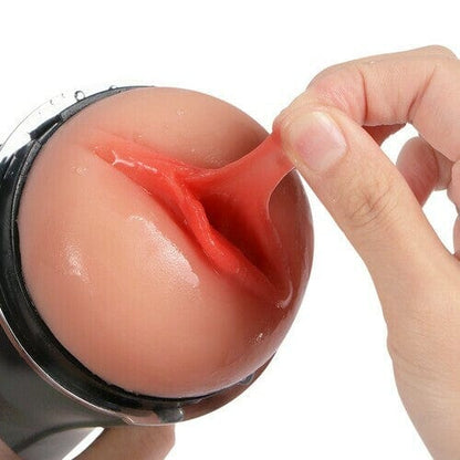 Masturbadores masculinos con 10 vibraciones y gemidos de bolsillo 