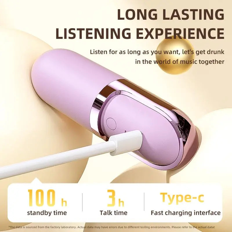 Vibration Massage Bluetooth Headphones with Compact Design for Sleep