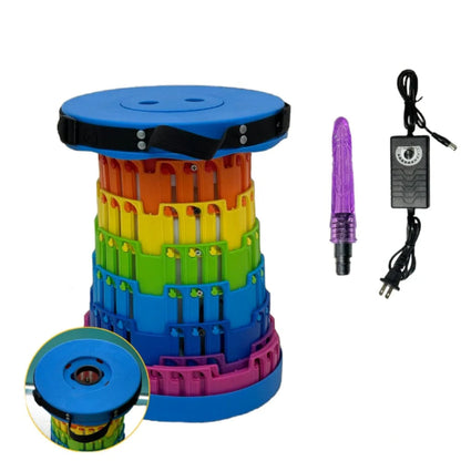 Consolador sexual TOYHEERG Rainbow Telescopic Chair para estimulación al aire libre