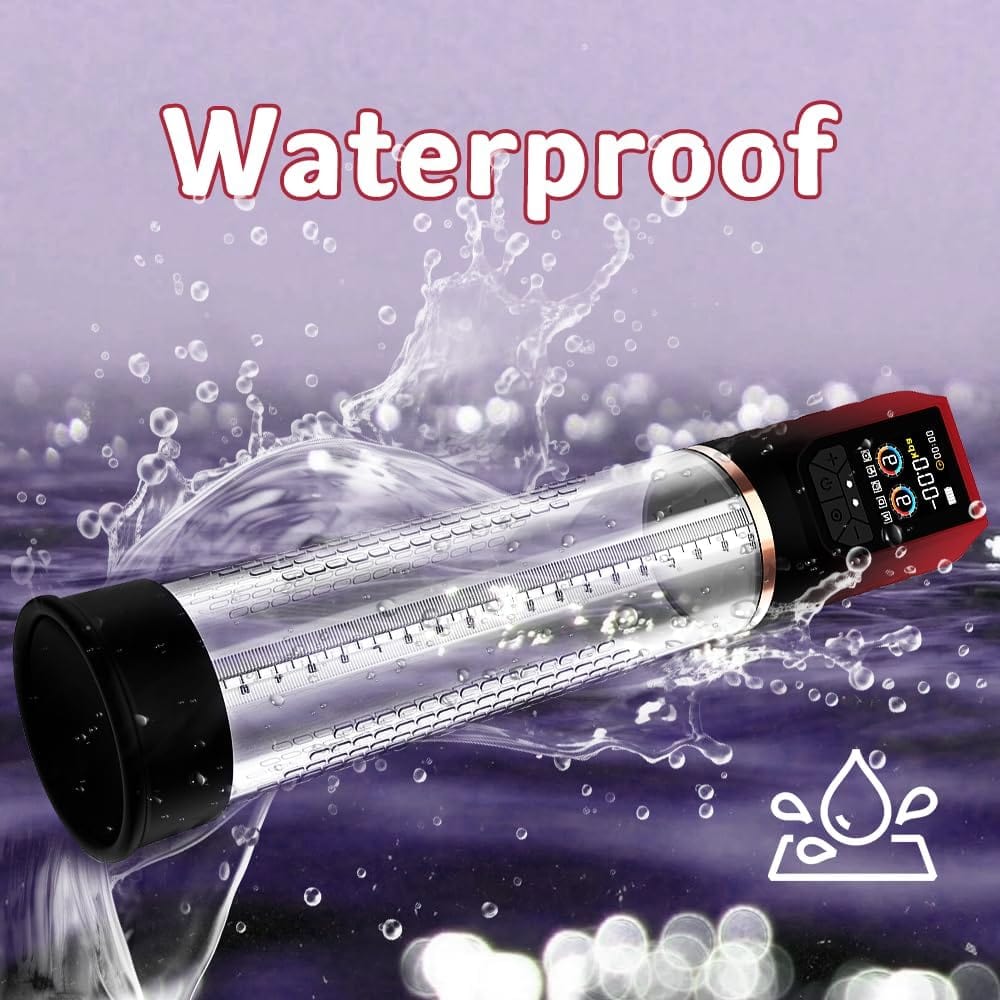 3 En 1 Penis Enlarger Extender Pump Male Masturbator