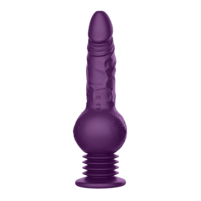 Knot Monster 10 Puŝantaj Vibrantaj Grandegaj Dildoj 9.25 Coloj