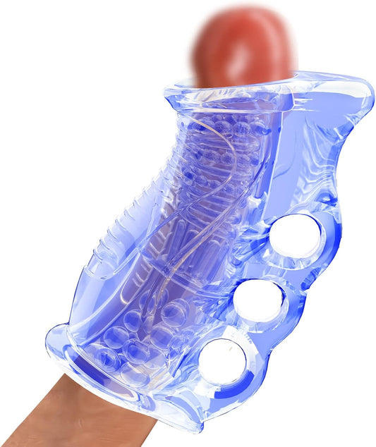 Masturbador manual con mangas abiertas para hombres