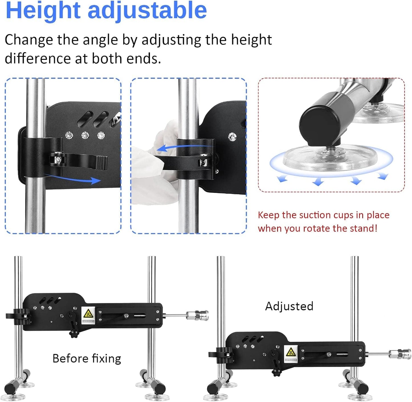 Máquina automática de penetración sexual con control remoto por aplicación