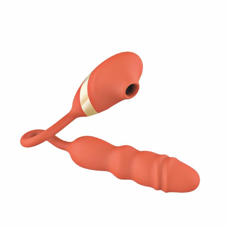 Vibrador telescópico de succión de 10 frecuencias 