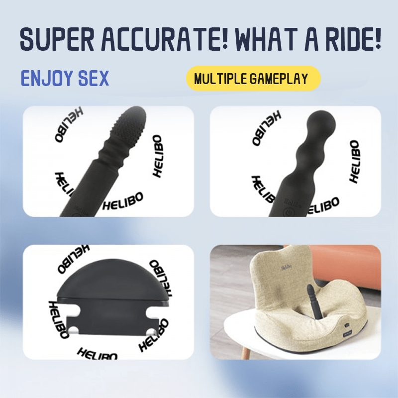 Cojín sexual de masaje multifuncional Helibo Chair