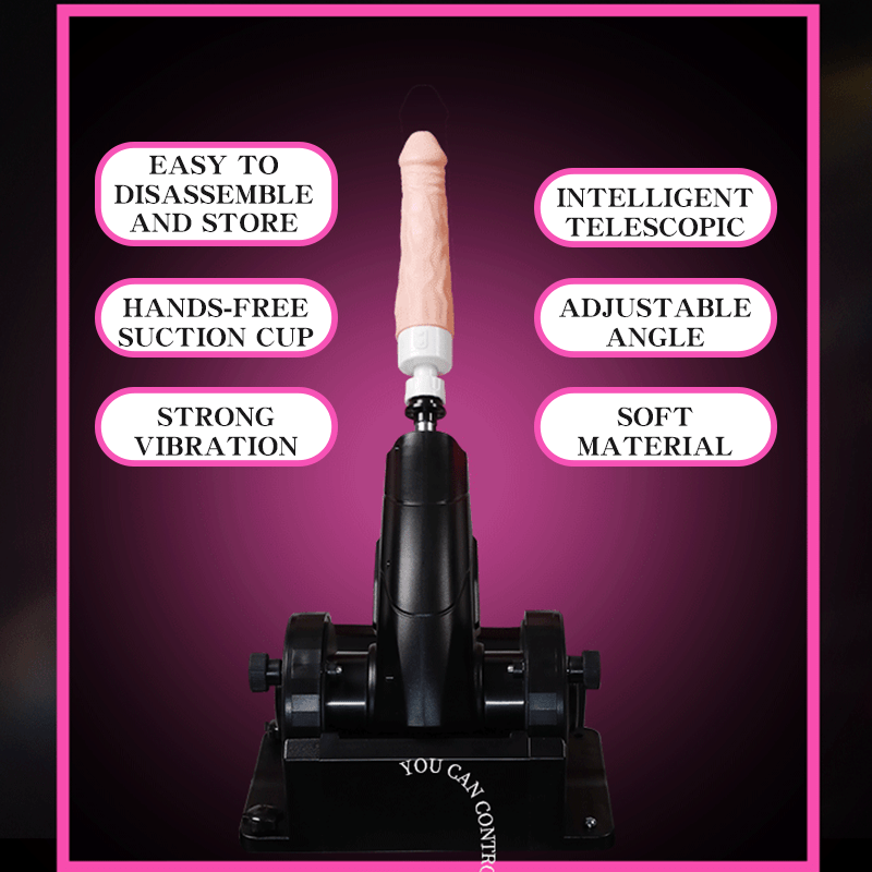 Juego de silla sexual con consolador de 12 frecuencias MizzZee