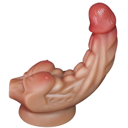 6.69in Realistic Abdominal Muscle Dildo With Sucker