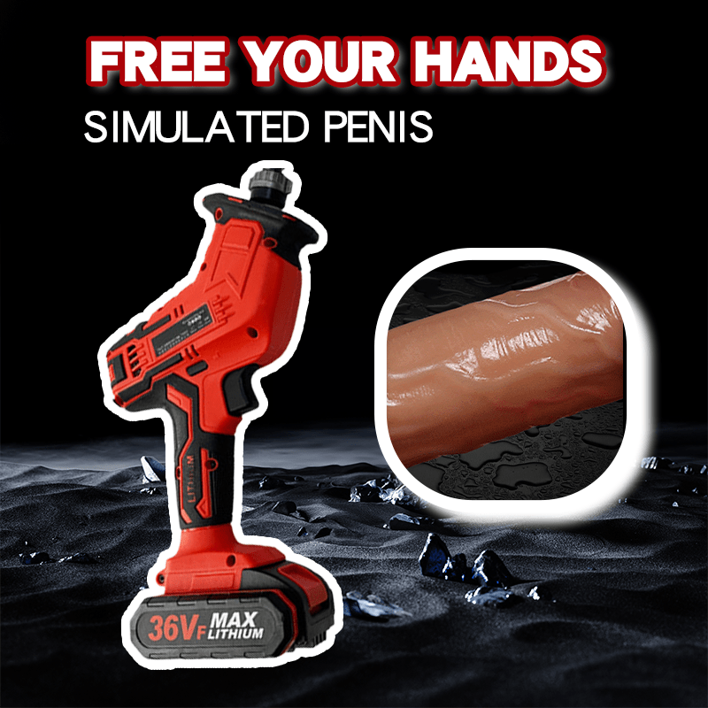 Aŭtomata Retirebla Elektra Borilo Dildo Maŝino
