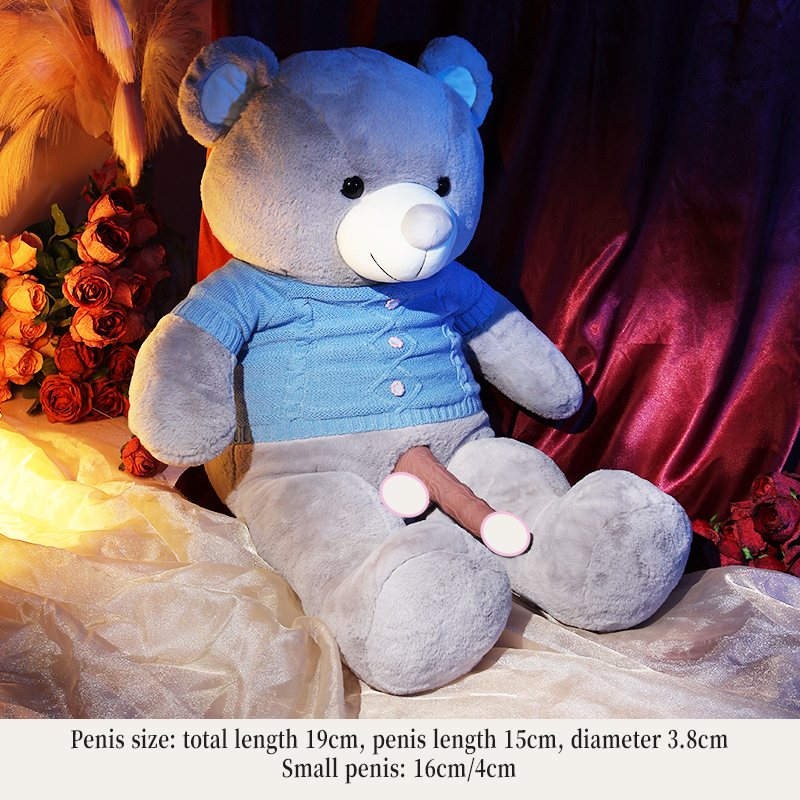 Máquina sexual de peluche tipo osito de peluche con control de aplicación