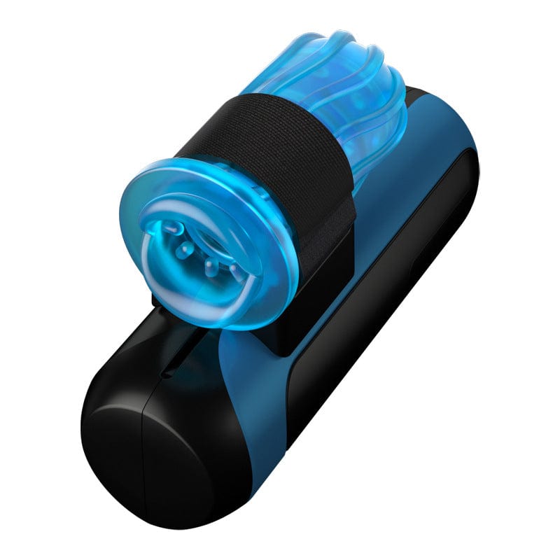 Masturbador masculino con vibración y empuje automático 