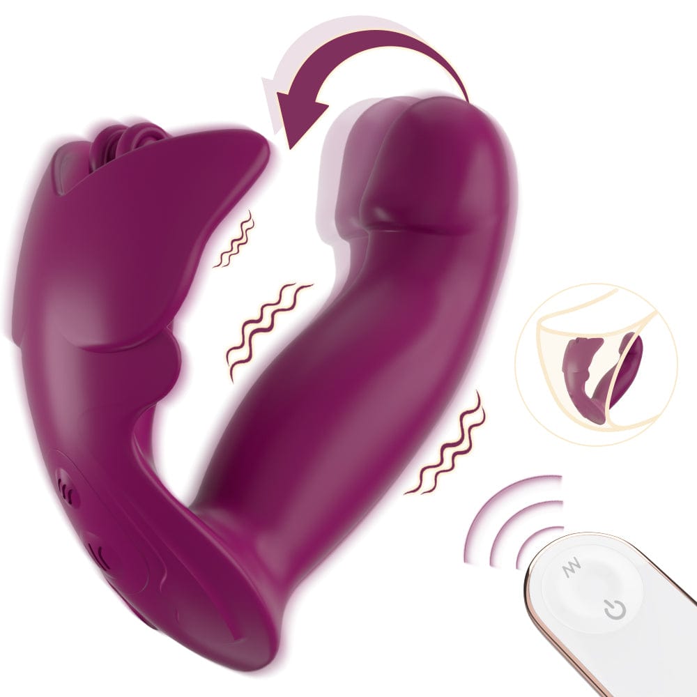 Juguete sexual con 9 modos de vibración para el punto C y el punto G. Huevo vibrador portátil.