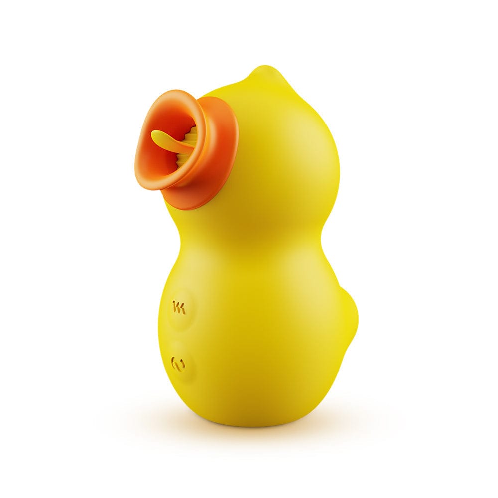 Masturbador con lengua y succión de 7 frecuencias de Duckling 