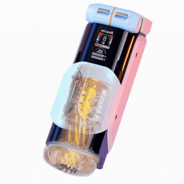 Masturbador masculino NO8 con expansión rotatoria de 8 frecuencias y vibración de 5 frecuencias, desarrollado por Easylive